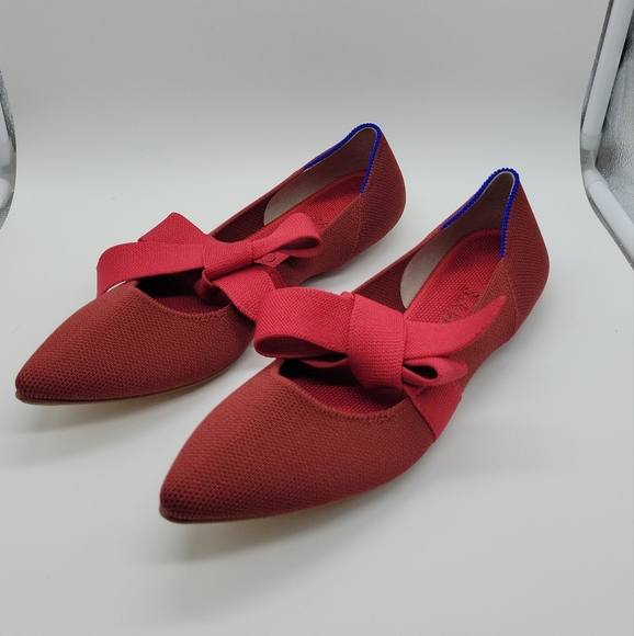 Rothy's Shoes - Rothy's Cinnamon Mary Jane Pointy Flat Shoes Size 8 Women